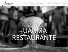 Tablet Screenshot of casajuanma.com